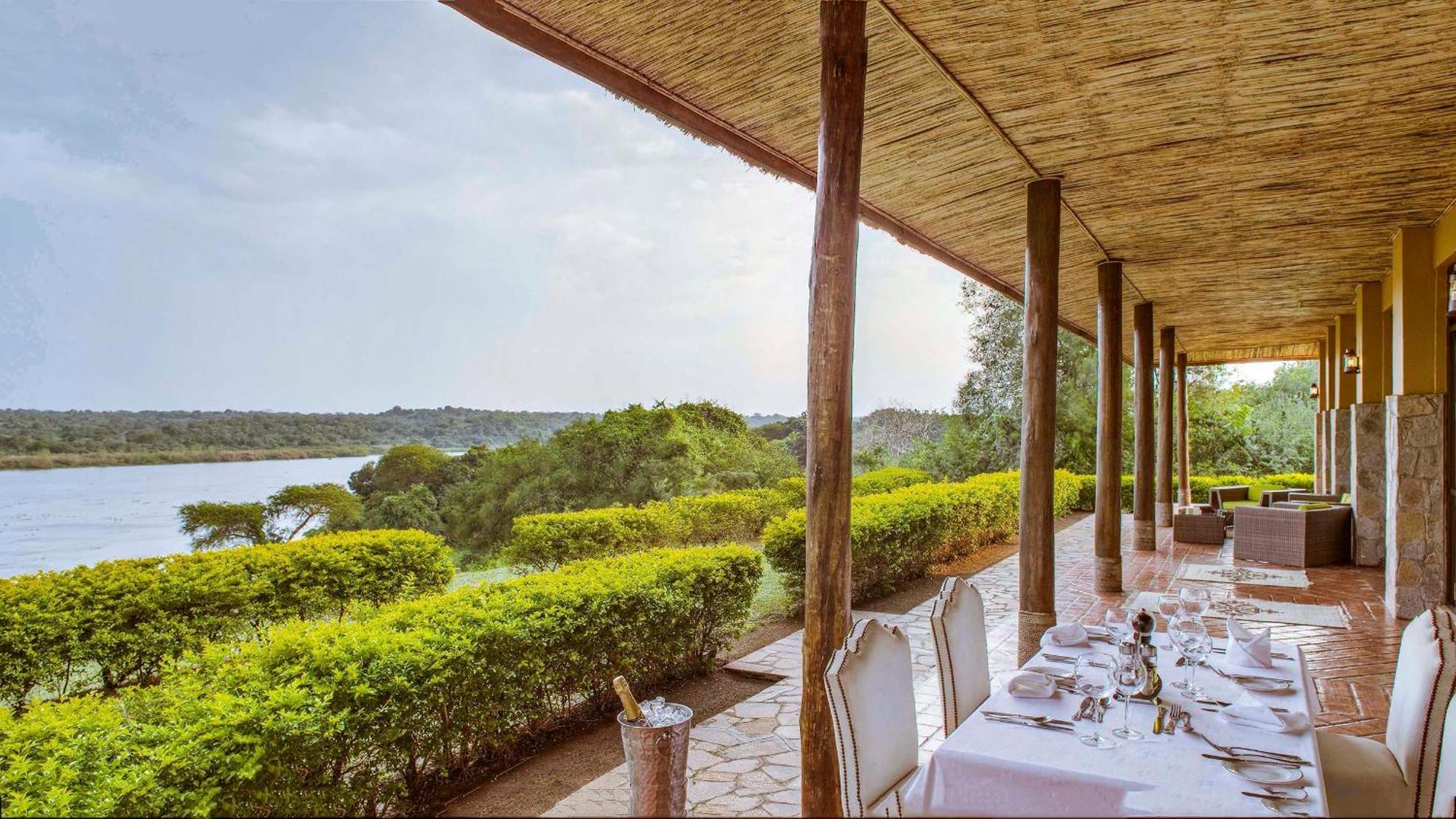 Paraa Safari Lodge Buitenkant foto